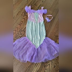 Girls medium mermaid costume